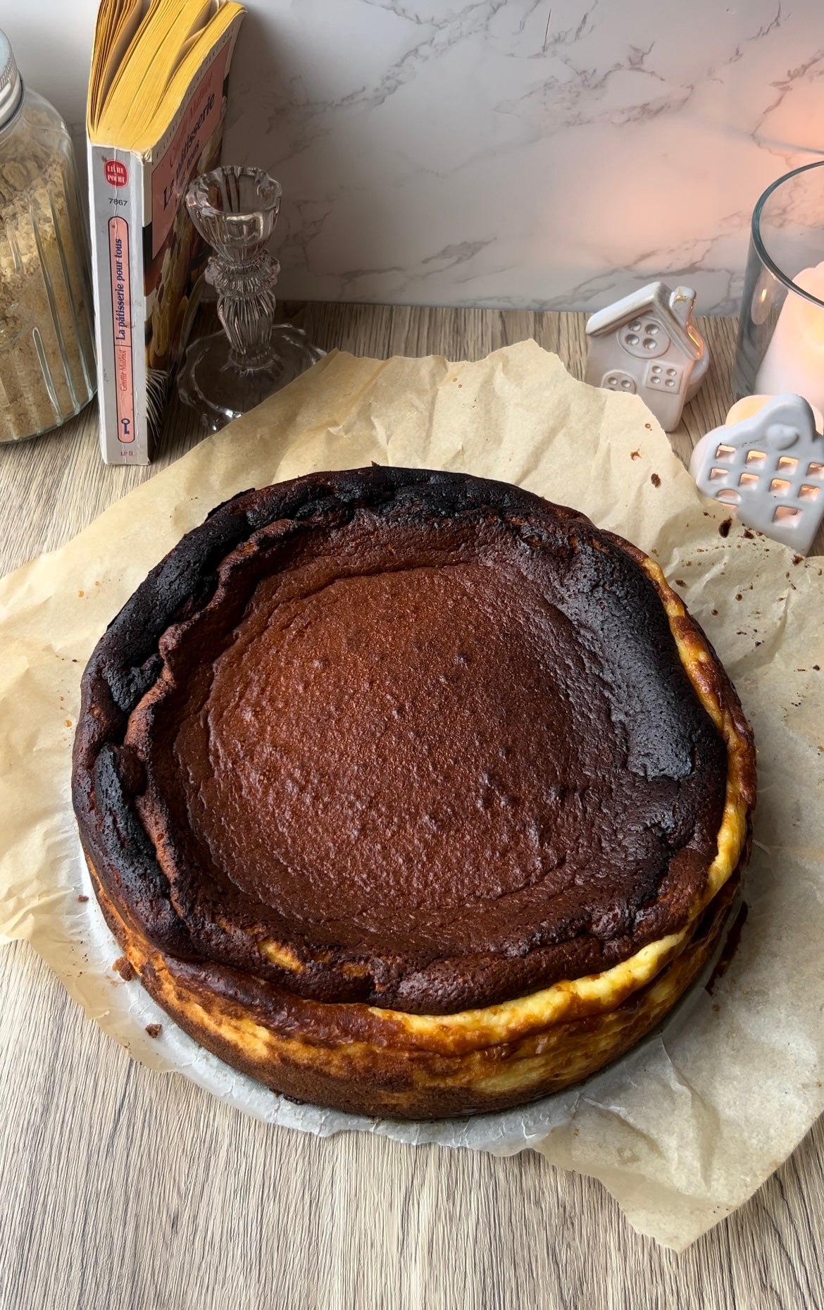 Classic Basque Cheesecake