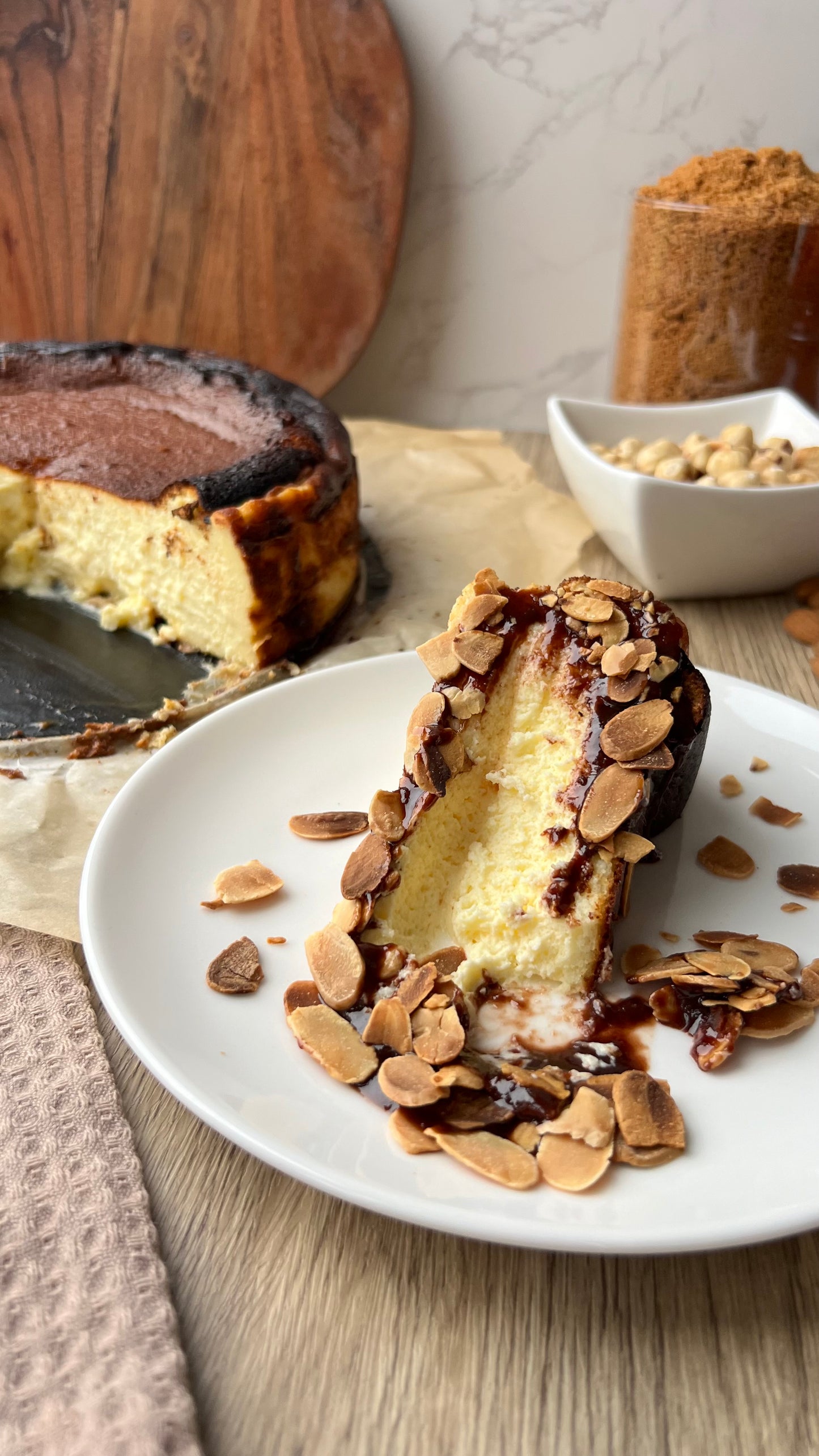 Classic Basque Cheesecake