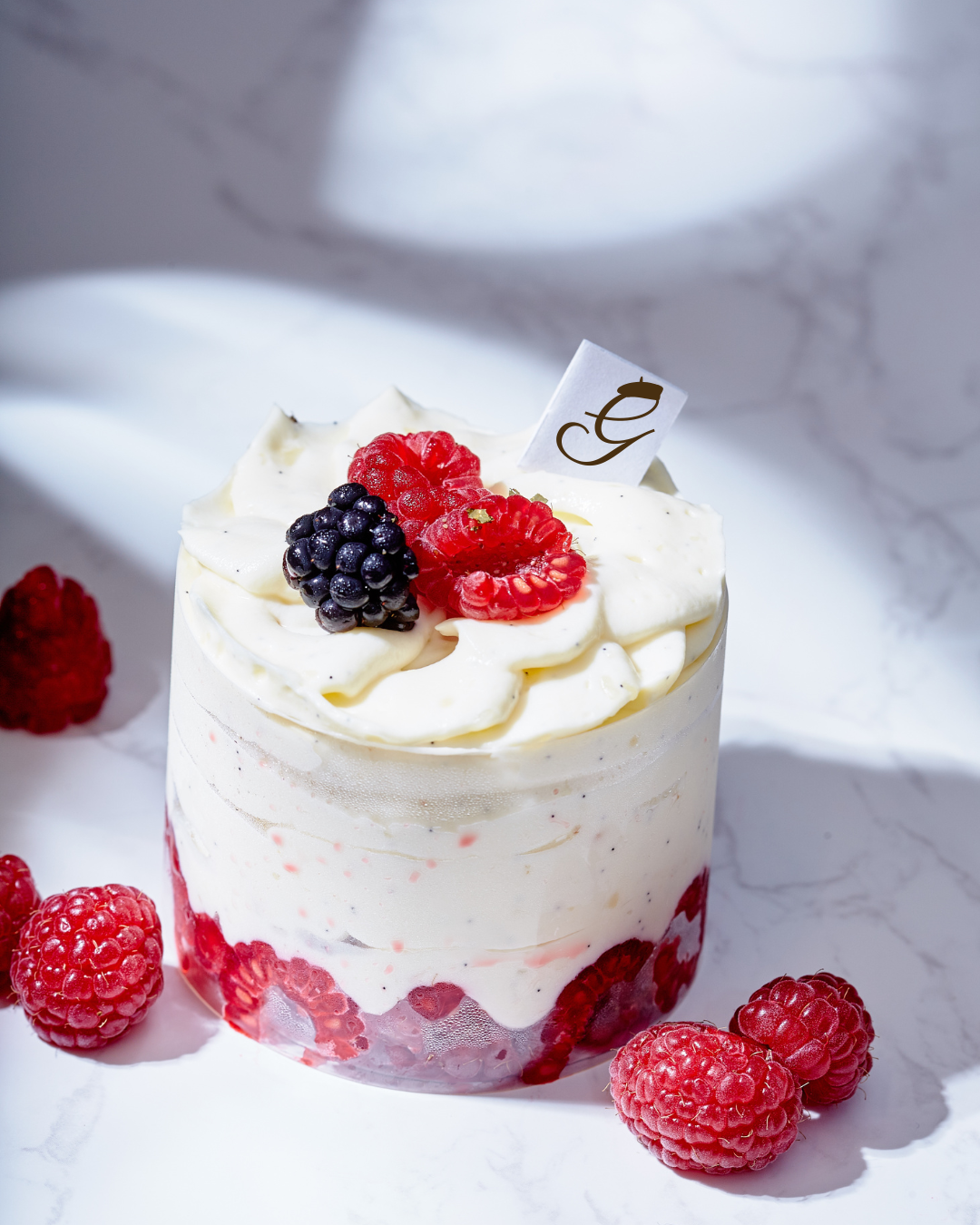 Framboisier – Pistachio & Raspberry Entremet