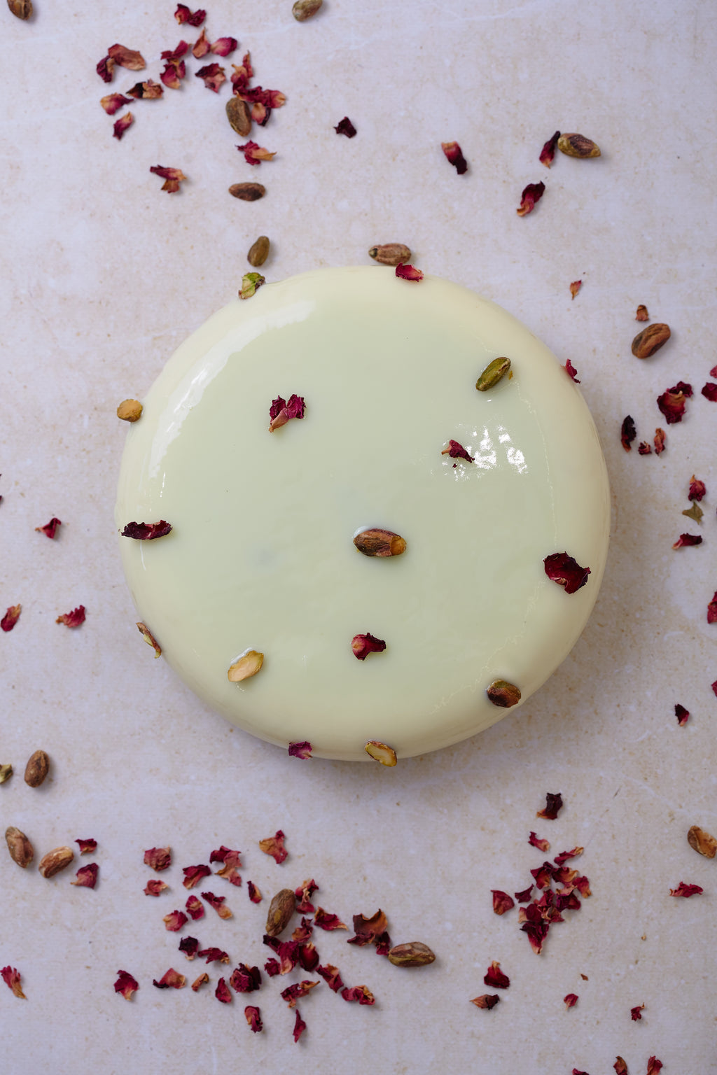 Damascus – Rose & Pistache Entremet