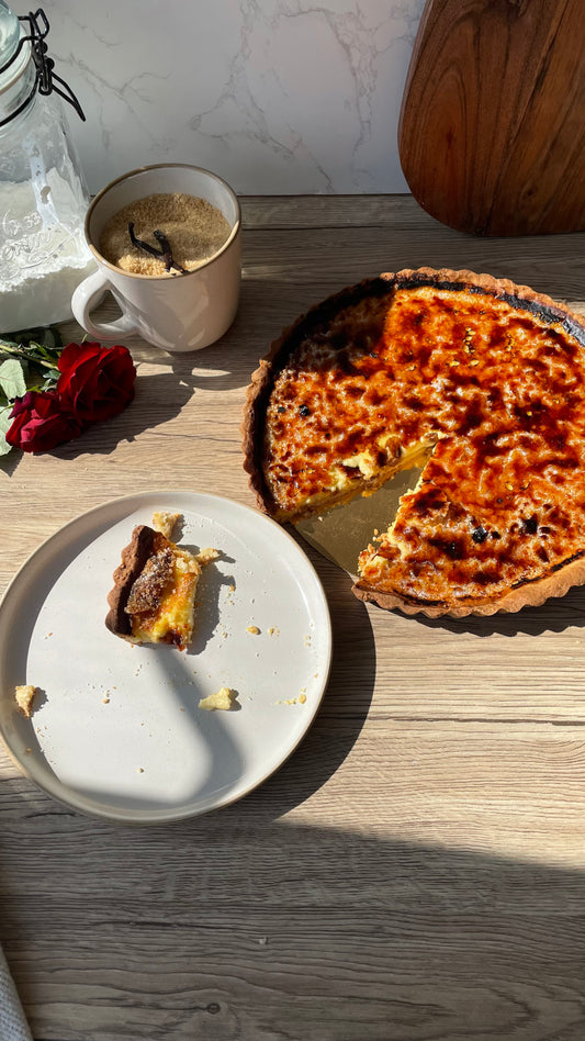Crème Brulée Tart